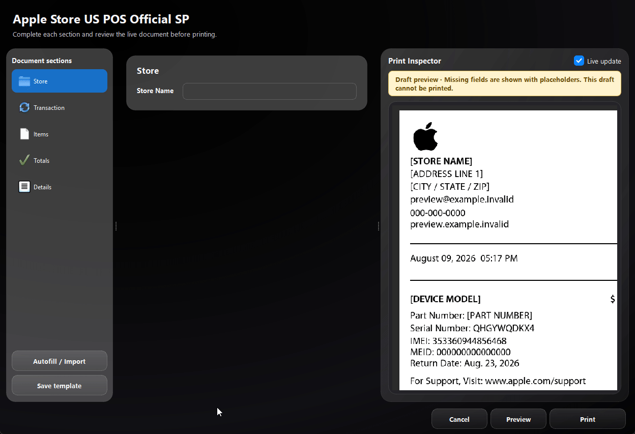 Official Magic Invoice App 1.1.4 Smart Fill demonstration